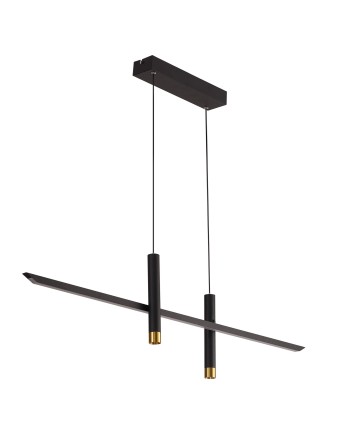 ESPARTA * LÁMPARA LED 30W - 3000K - NEGRO